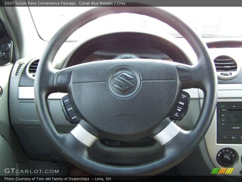 Cobalt Blue Metallic / Grey 2007 Suzuki Reno Convenience Package