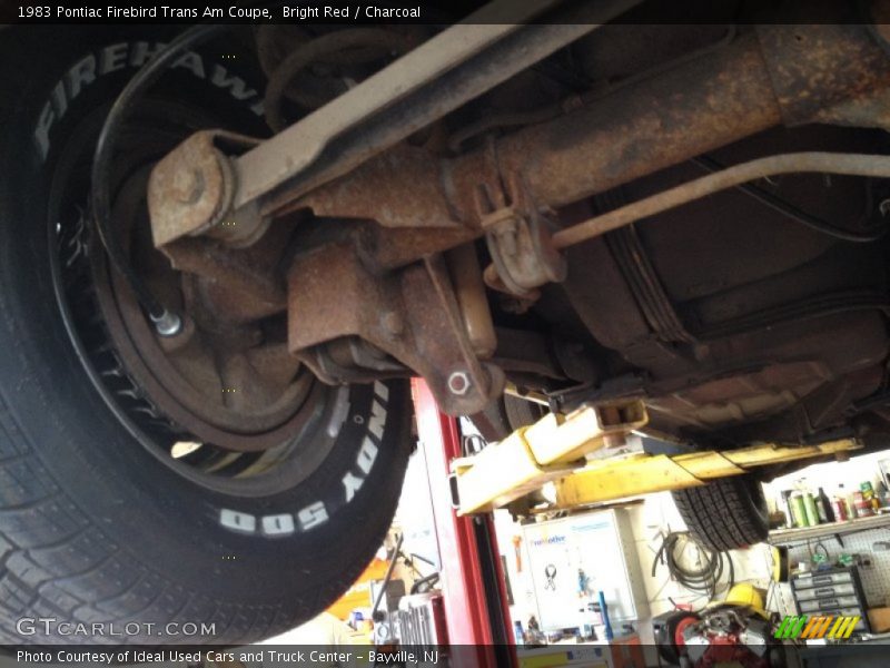 Bright Red / Charcoal 1983 Pontiac Firebird Trans Am Coupe