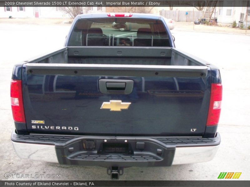 Imperial Blue Metallic / Ebony 2009 Chevrolet Silverado 1500 LT Extended Cab 4x4