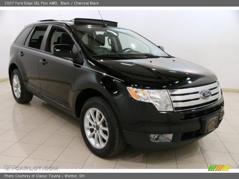 Black / Charcoal Black 2007 Ford Edge SEL Plus AWD