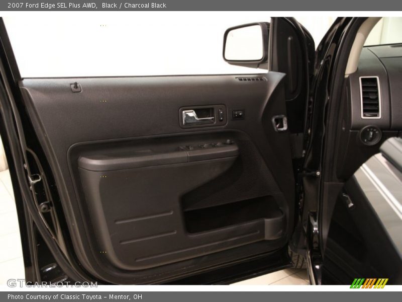 Black / Charcoal Black 2007 Ford Edge SEL Plus AWD