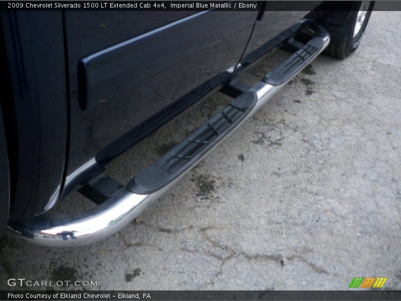 Imperial Blue Metallic / Ebony 2009 Chevrolet Silverado 1500 LT Extended Cab 4x4