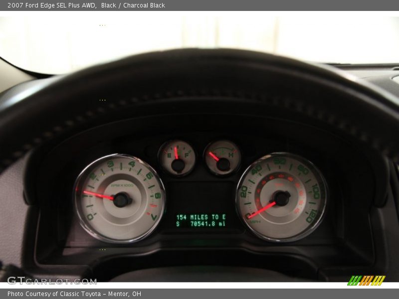 Black / Charcoal Black 2007 Ford Edge SEL Plus AWD