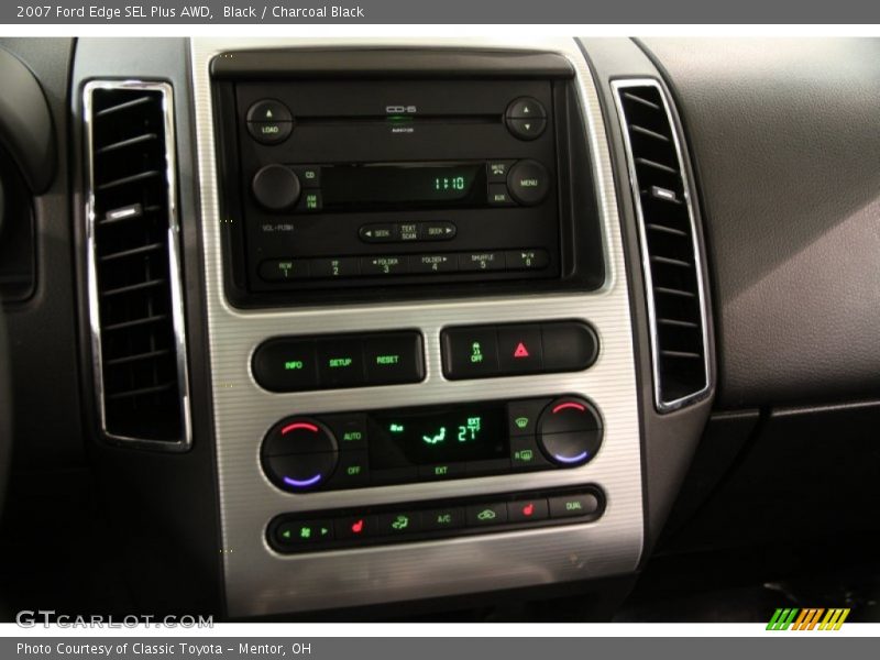 Black / Charcoal Black 2007 Ford Edge SEL Plus AWD