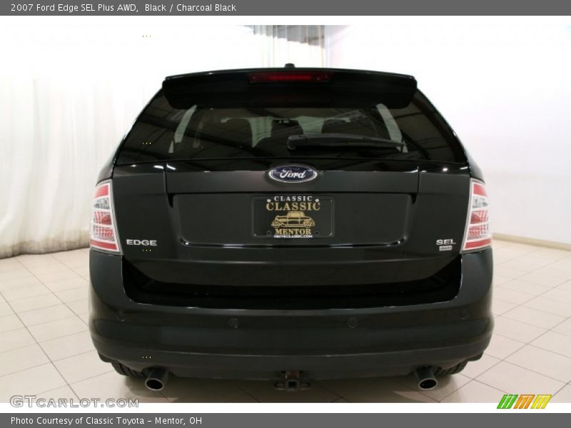 Black / Charcoal Black 2007 Ford Edge SEL Plus AWD