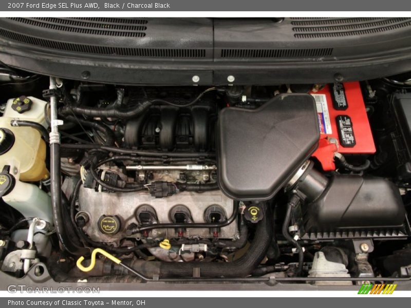 Black / Charcoal Black 2007 Ford Edge SEL Plus AWD