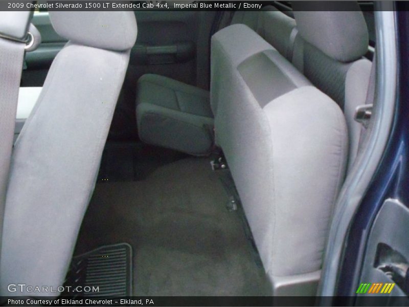 Imperial Blue Metallic / Ebony 2009 Chevrolet Silverado 1500 LT Extended Cab 4x4