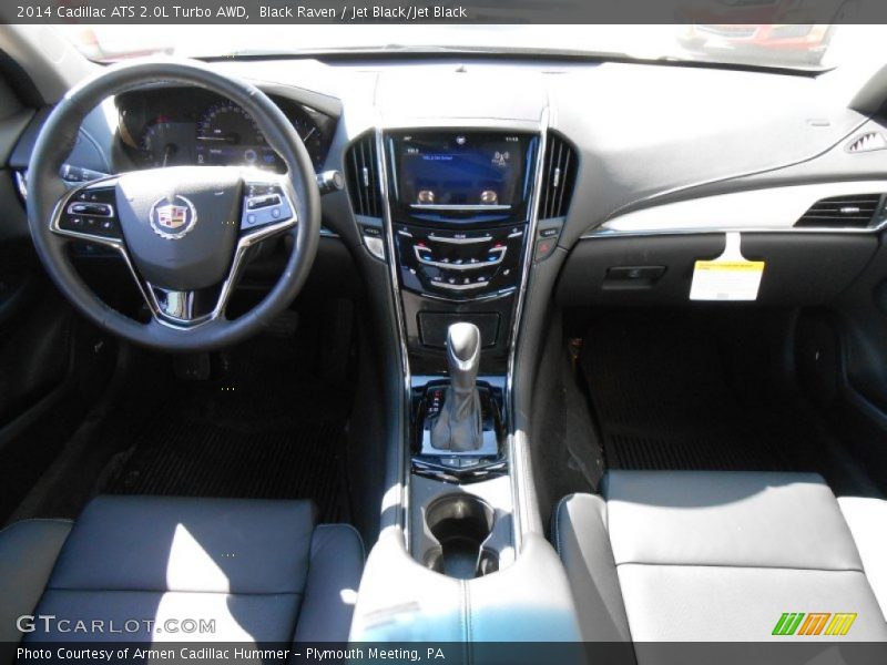 Black Raven / Jet Black/Jet Black 2014 Cadillac ATS 2.0L Turbo AWD