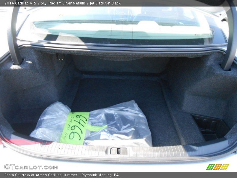 Radiant Silver Metallic / Jet Black/Jet Black 2014 Cadillac ATS 2.5L