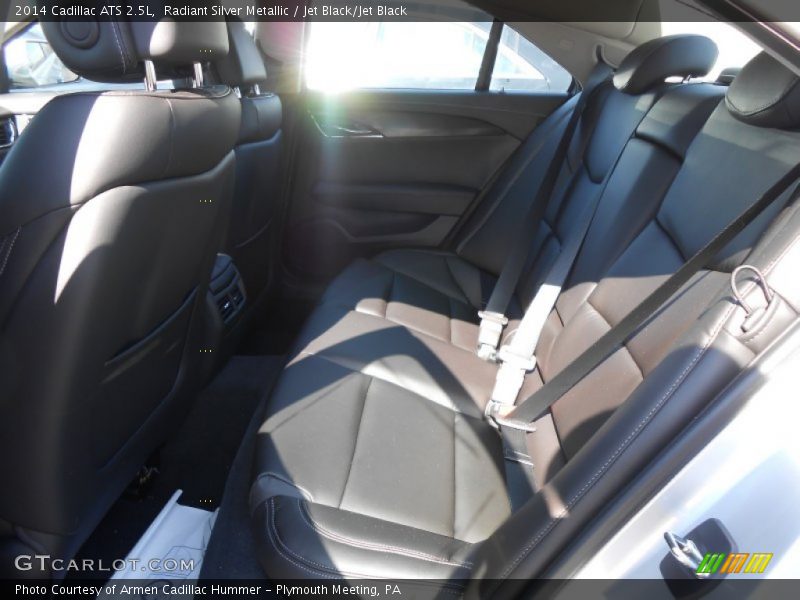 Radiant Silver Metallic / Jet Black/Jet Black 2014 Cadillac ATS 2.5L