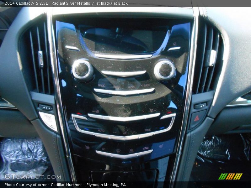 Radiant Silver Metallic / Jet Black/Jet Black 2014 Cadillac ATS 2.5L
