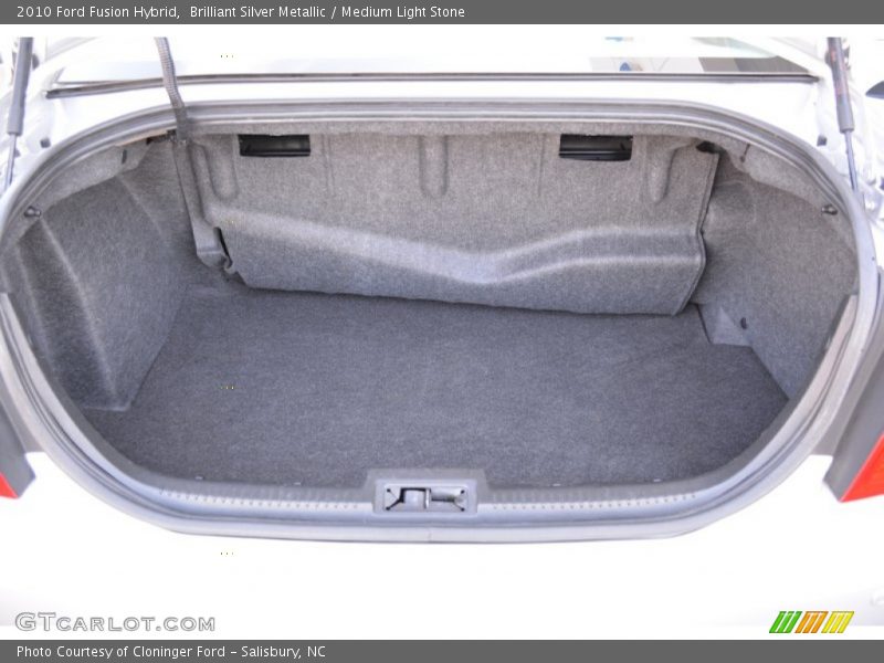 Brilliant Silver Metallic / Medium Light Stone 2010 Ford Fusion Hybrid