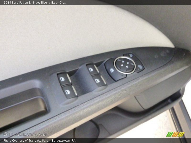 Ingot Silver / Earth Gray 2014 Ford Fusion S