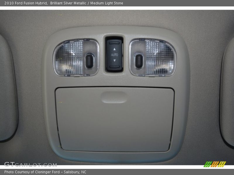 Brilliant Silver Metallic / Medium Light Stone 2010 Ford Fusion Hybrid