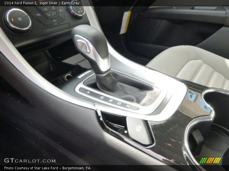 Ingot Silver / Earth Gray 2014 Ford Fusion S