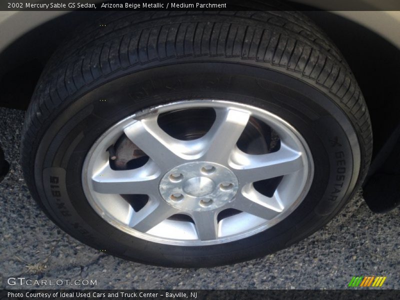 Arizona Beige Metallic / Medium Parchment 2002 Mercury Sable GS Sedan