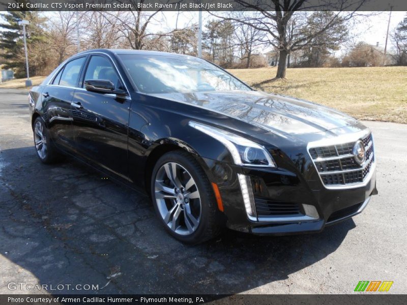 Front 3/4 View of 2014 CTS Vsport Premium Sedan