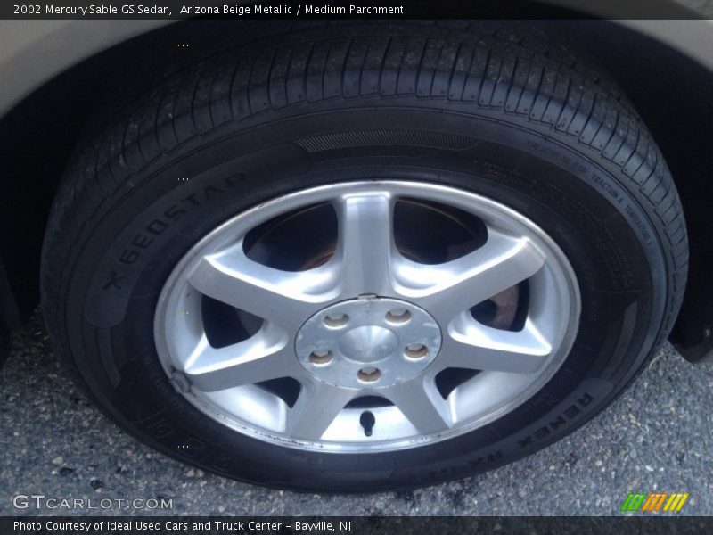 Arizona Beige Metallic / Medium Parchment 2002 Mercury Sable GS Sedan