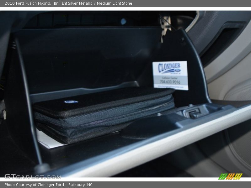 Brilliant Silver Metallic / Medium Light Stone 2010 Ford Fusion Hybrid