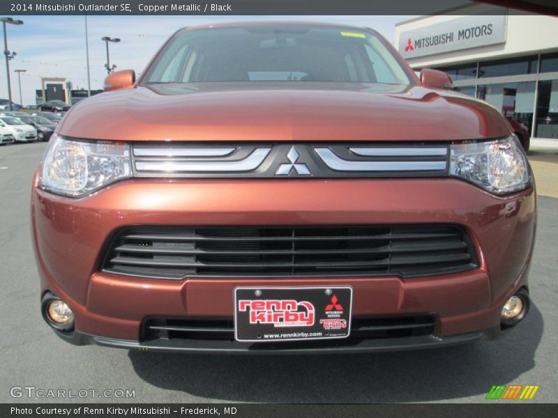 Copper Metallic / Black 2014 Mitsubishi Outlander SE