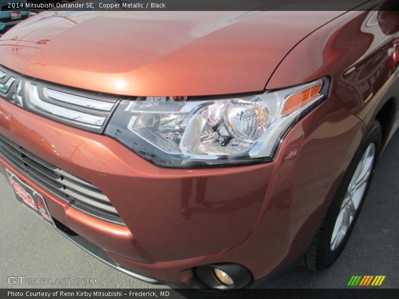 Copper Metallic / Black 2014 Mitsubishi Outlander SE