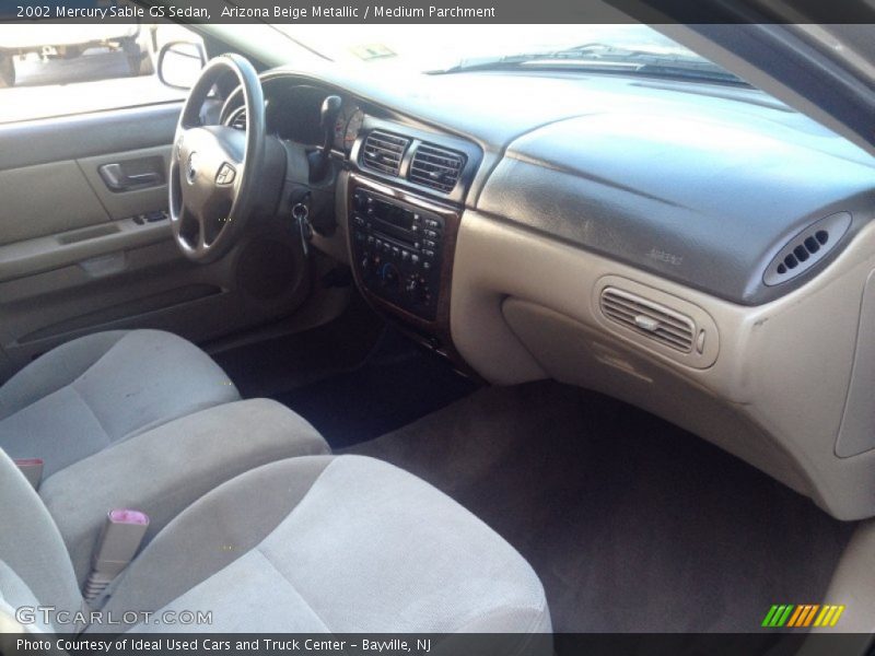 Arizona Beige Metallic / Medium Parchment 2002 Mercury Sable GS Sedan