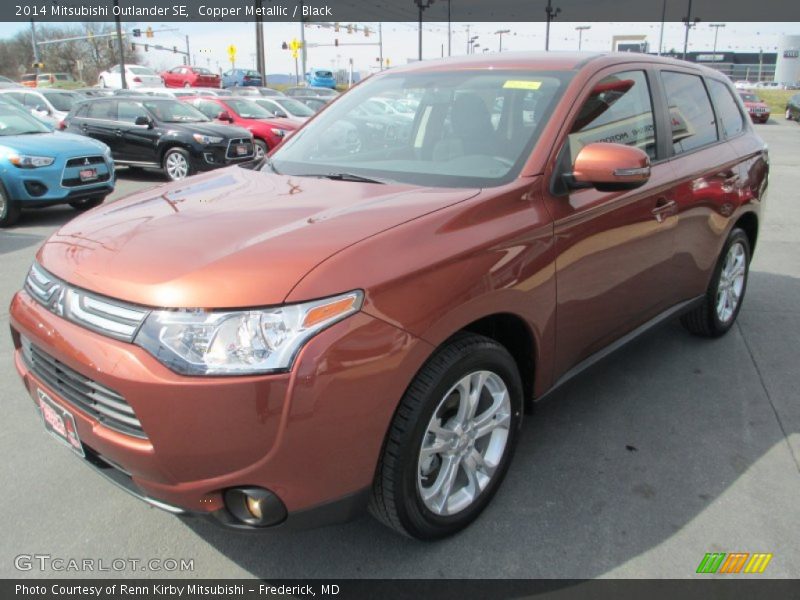 Copper Metallic / Black 2014 Mitsubishi Outlander SE