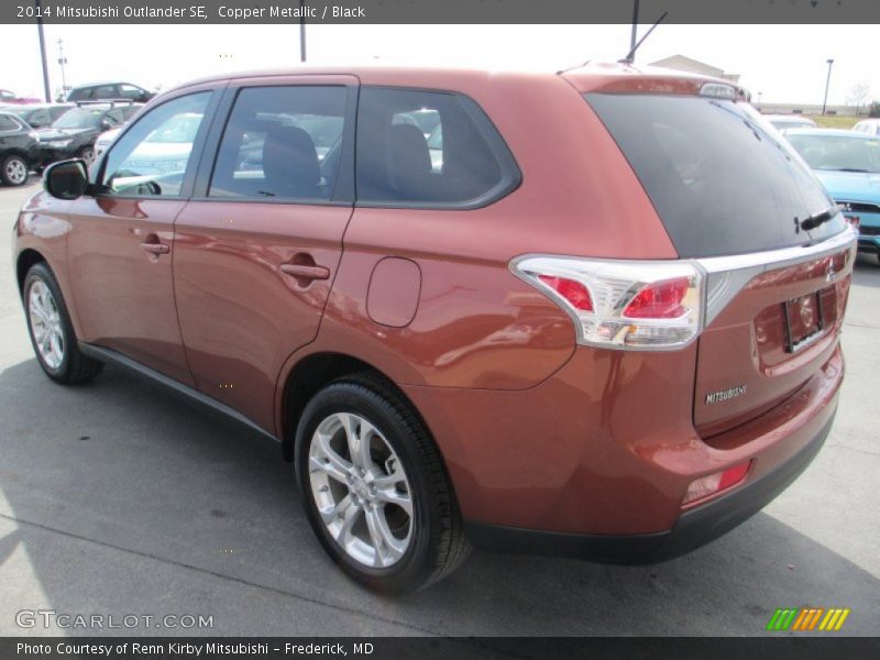 Copper Metallic / Black 2014 Mitsubishi Outlander SE