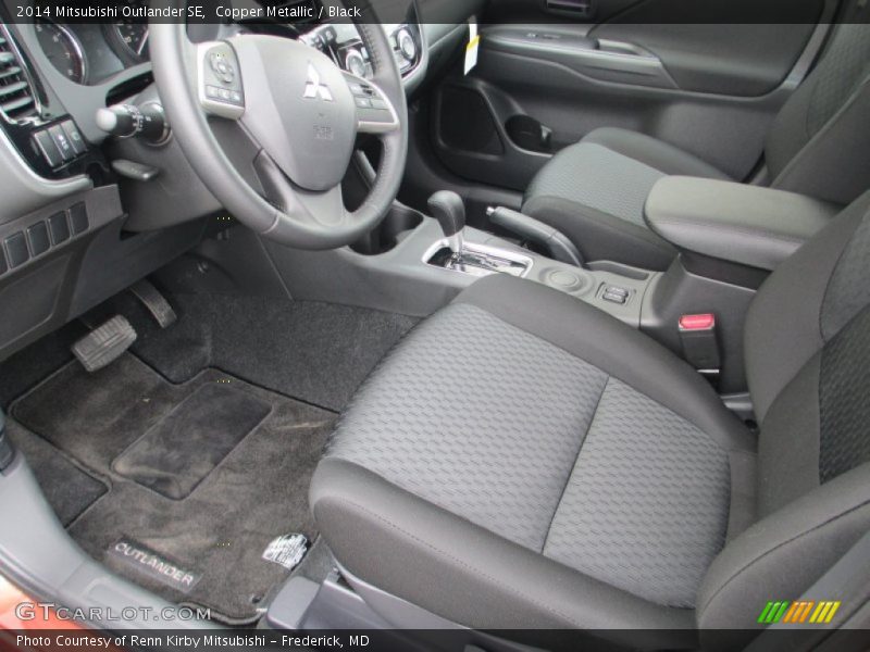 Copper Metallic / Black 2014 Mitsubishi Outlander SE