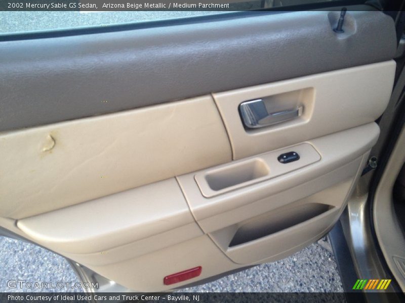Arizona Beige Metallic / Medium Parchment 2002 Mercury Sable GS Sedan