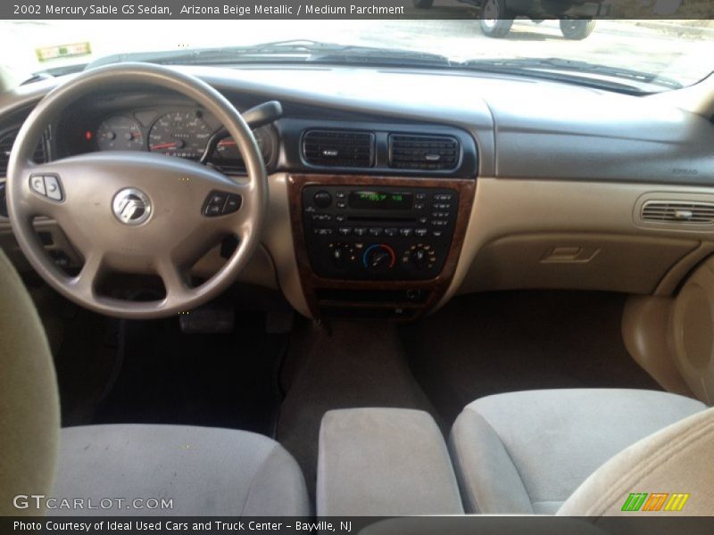 Arizona Beige Metallic / Medium Parchment 2002 Mercury Sable GS Sedan