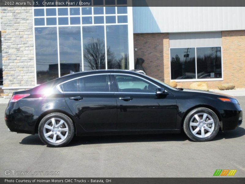Crystal Black Pearl / Ebony 2012 Acura TL 3.5