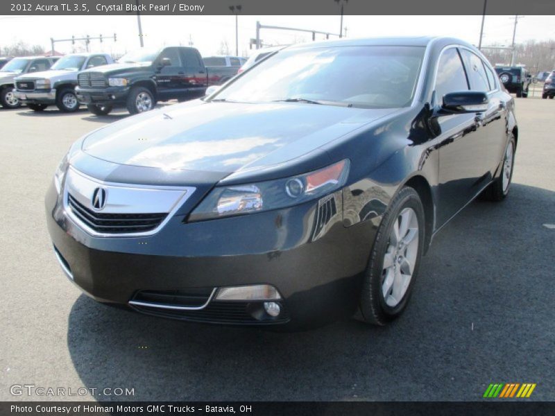 Crystal Black Pearl / Ebony 2012 Acura TL 3.5