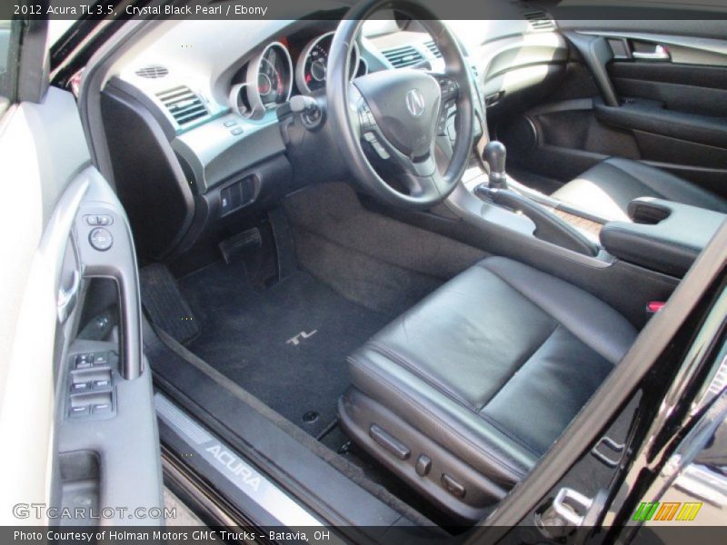 Crystal Black Pearl / Ebony 2012 Acura TL 3.5