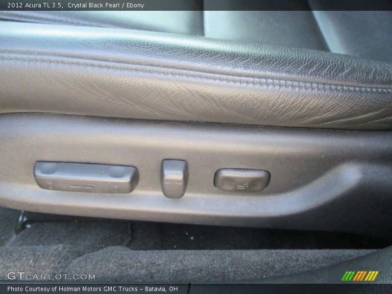 Crystal Black Pearl / Ebony 2012 Acura TL 3.5