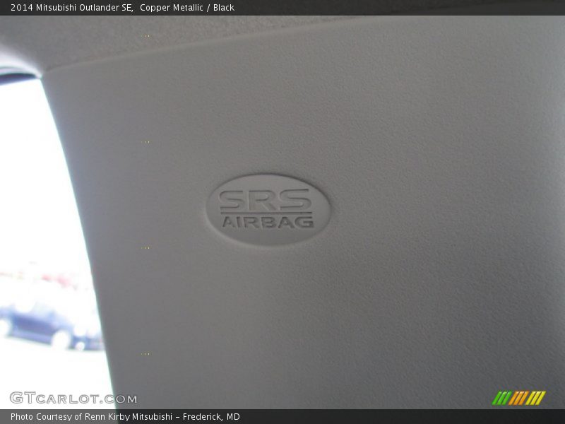 Copper Metallic / Black 2014 Mitsubishi Outlander SE