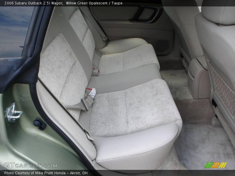 Willow Green Opalescent / Taupe 2006 Subaru Outback 2.5i Wagon