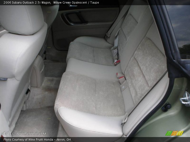 Willow Green Opalescent / Taupe 2006 Subaru Outback 2.5i Wagon