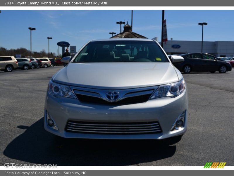 Classic Silver Metallic / Ash 2014 Toyota Camry Hybrid XLE