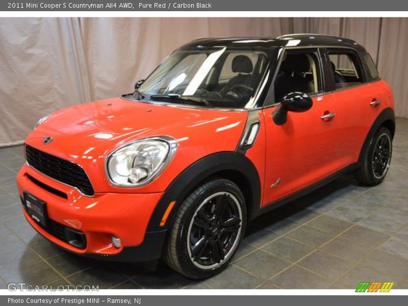 Pure Red / Carbon Black 2011 Mini Cooper S Countryman All4 AWD