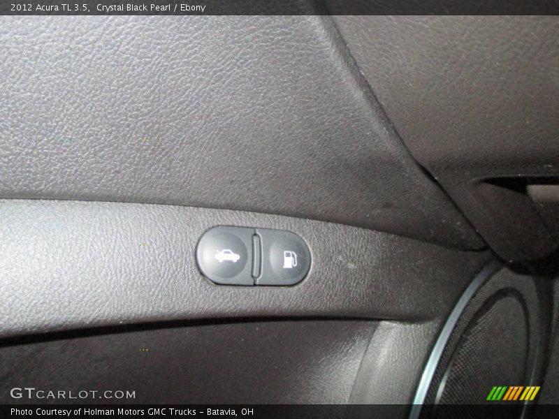 Crystal Black Pearl / Ebony 2012 Acura TL 3.5