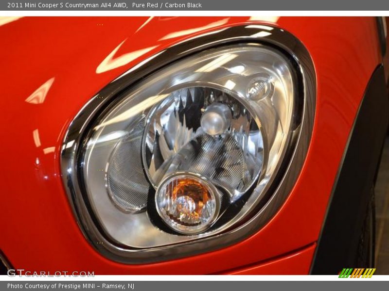Pure Red / Carbon Black 2011 Mini Cooper S Countryman All4 AWD