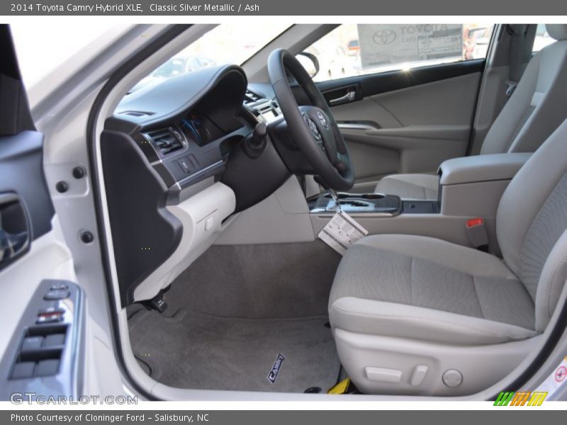 Classic Silver Metallic / Ash 2014 Toyota Camry Hybrid XLE