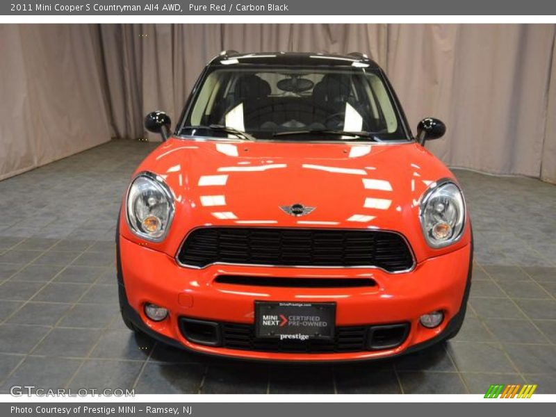 Pure Red / Carbon Black 2011 Mini Cooper S Countryman All4 AWD