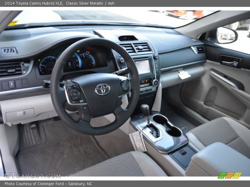 Classic Silver Metallic / Ash 2014 Toyota Camry Hybrid XLE