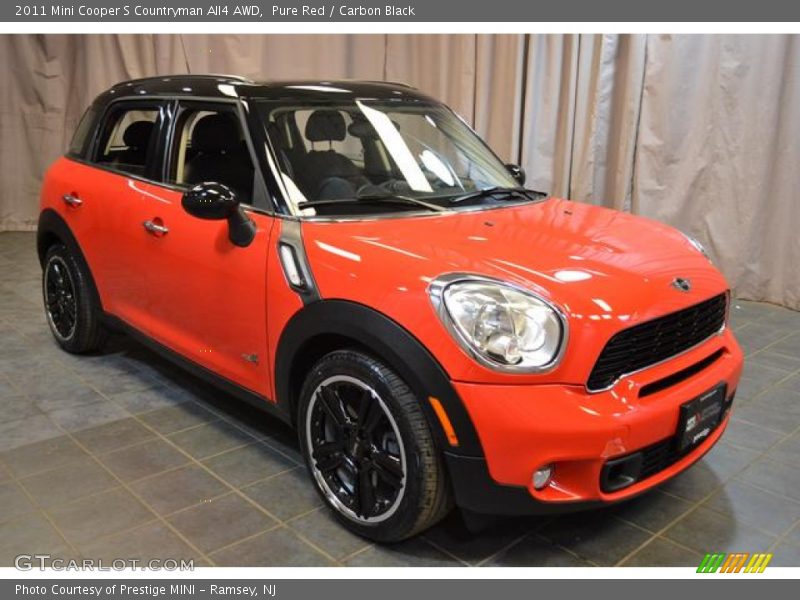 Pure Red / Carbon Black 2011 Mini Cooper S Countryman All4 AWD
