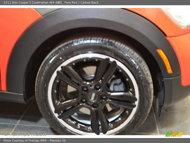 Pure Red / Carbon Black 2011 Mini Cooper S Countryman All4 AWD