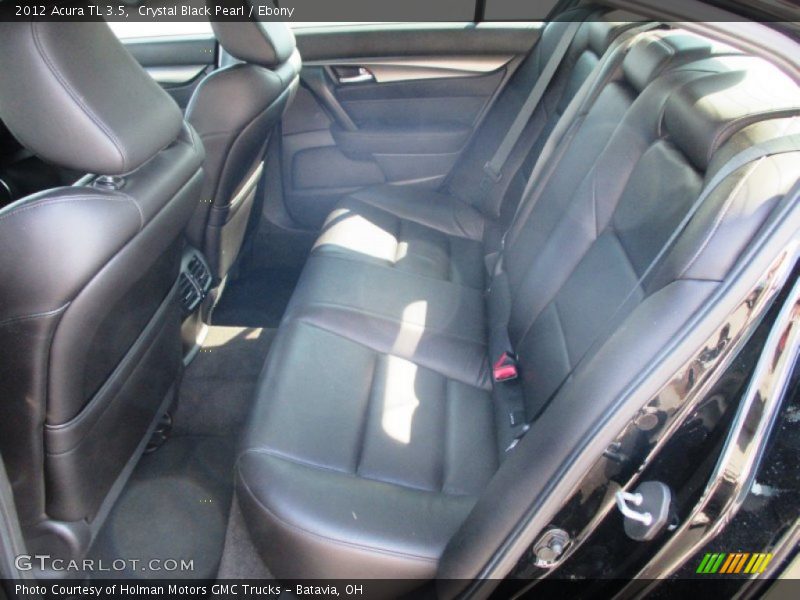 Crystal Black Pearl / Ebony 2012 Acura TL 3.5