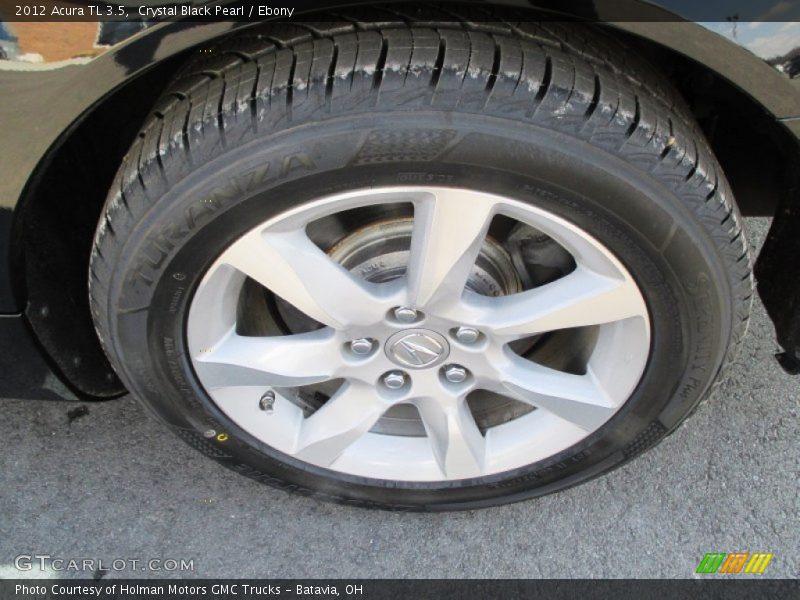Crystal Black Pearl / Ebony 2012 Acura TL 3.5