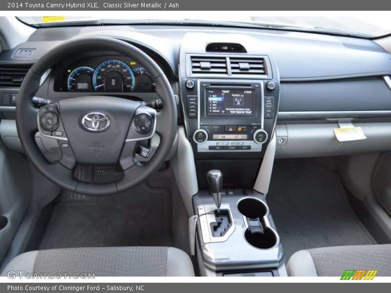 Classic Silver Metallic / Ash 2014 Toyota Camry Hybrid XLE